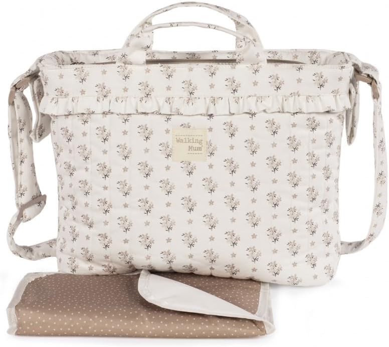 Bolsa de maternidad Walking Mum Botton Flores