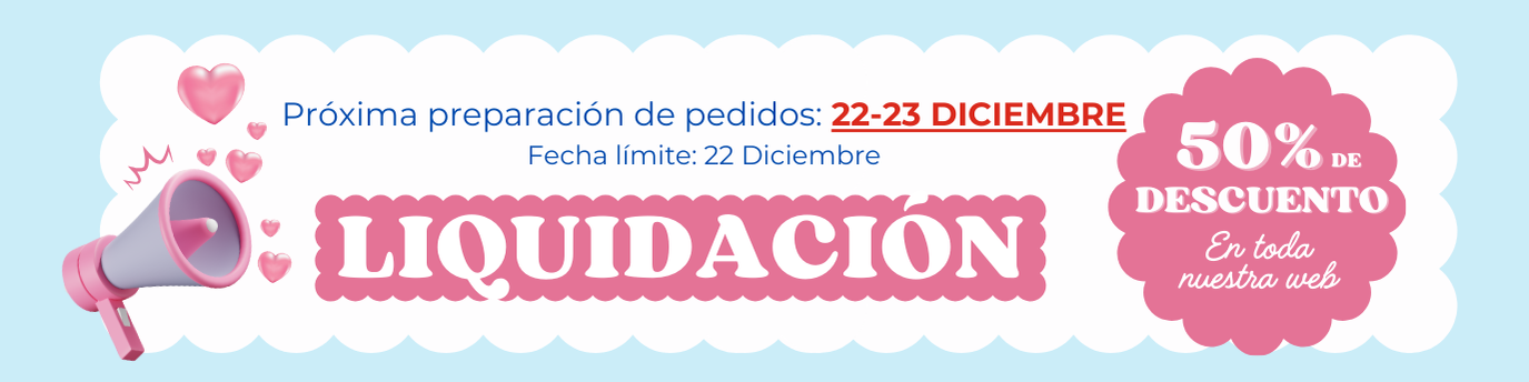 Cartel liquidación Babyniceness_fecha pedidos